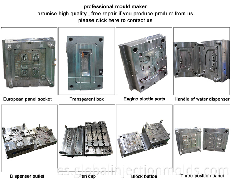 Moldo industrial profesional OEM hecho a medida El motor de moldeo de inyección de plástico Piezas de plástico Molde